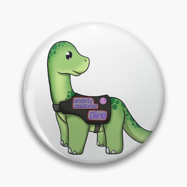 Item preview, Anxiety Assistance Dino designed and sold by flyre-flinnigan.