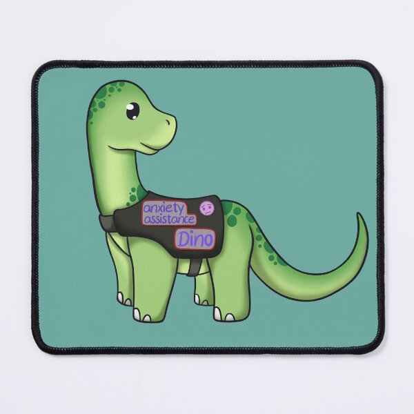 Item preview, Anxiety Assistance Dino designed and sold by flyre-flinnigan.