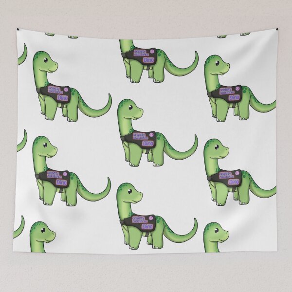 Item preview, Anxiety Assistance Dino designed and sold by flyre-flinnigan.