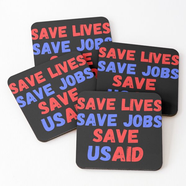 Item preview, Save Lives Save Jobs Save Usaid US Agency International Development T-shirt designed and sold by ViviWyco.