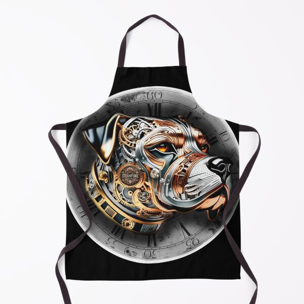Item preview, Steampunk retro style Rottweiler designed and sold by Drone-tees.