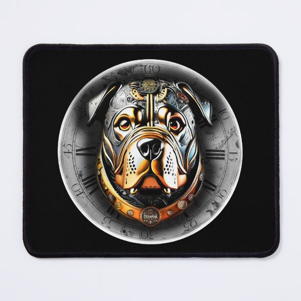 Item preview, Steampunk retro style Rottweiler designed and sold by Drone-tees.