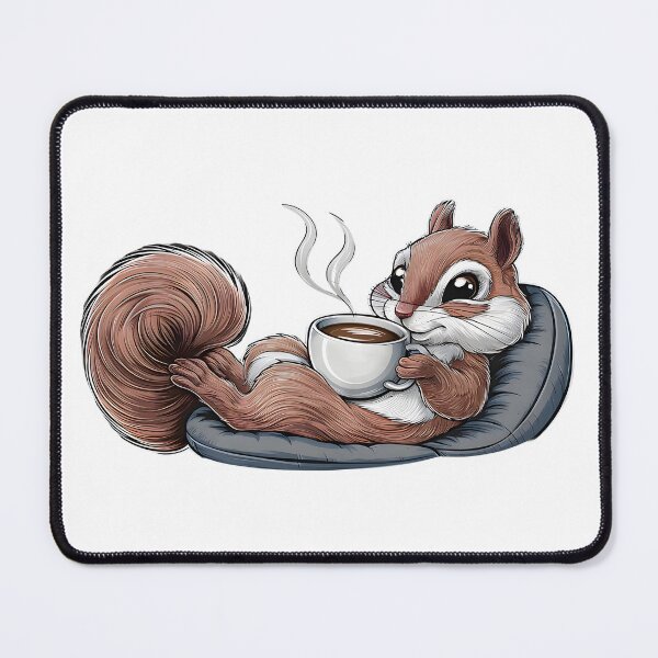 Item preview, Coffee Squirrel Gifts For Coffee Lovers designed and sold by I-wanna-T-shirt.