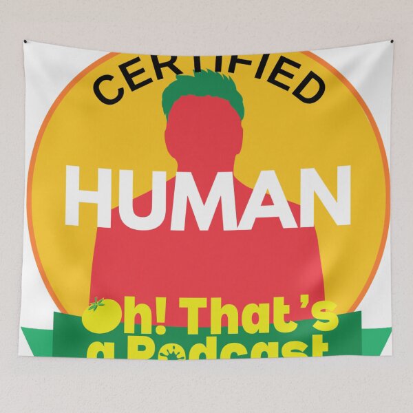 Item preview, Certified Human designed and sold by OtaP-Store.