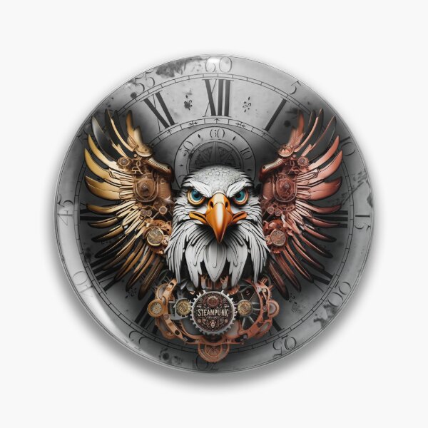 Item preview, Steampunk retro style Eagle designed and sold by Drone-tees.