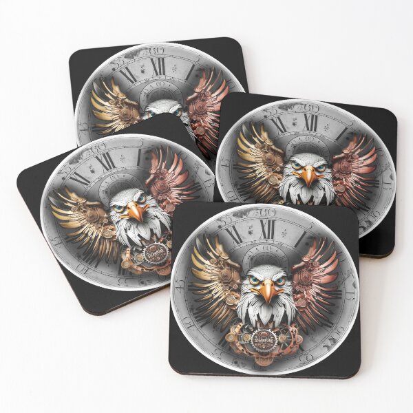 Item preview, Steampunk retro style Eagle designed and sold by Drone-tees.