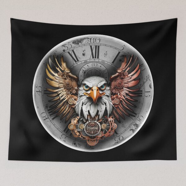 Item preview, Steampunk retro style Eagle designed and sold by Drone-tees.