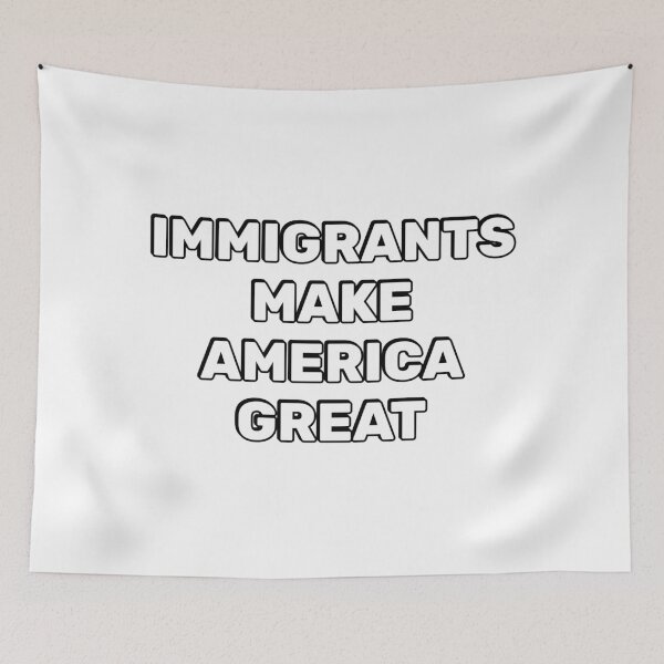 Item preview, Immigrants Make America Great - support immigration designed and sold by Inspirationmotivation.