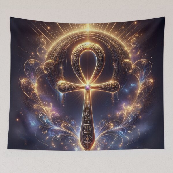 Item preview, Ethereal Egyptian Ankh designed and sold by AnalajiaDesigns.