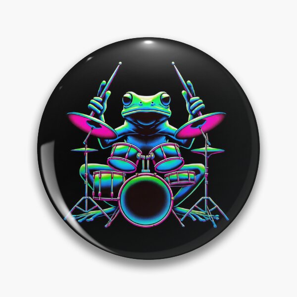 Item preview, Night Frog Drums designed and sold by ATOTI.