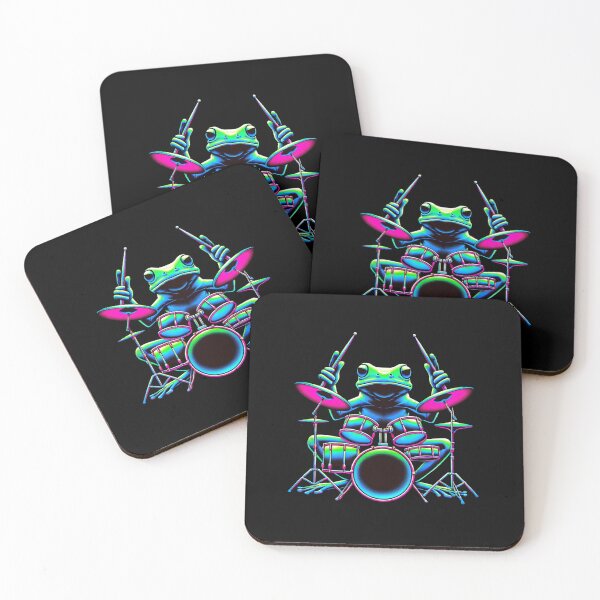 Item preview, Night Frog Drums designed and sold by ATOTI.