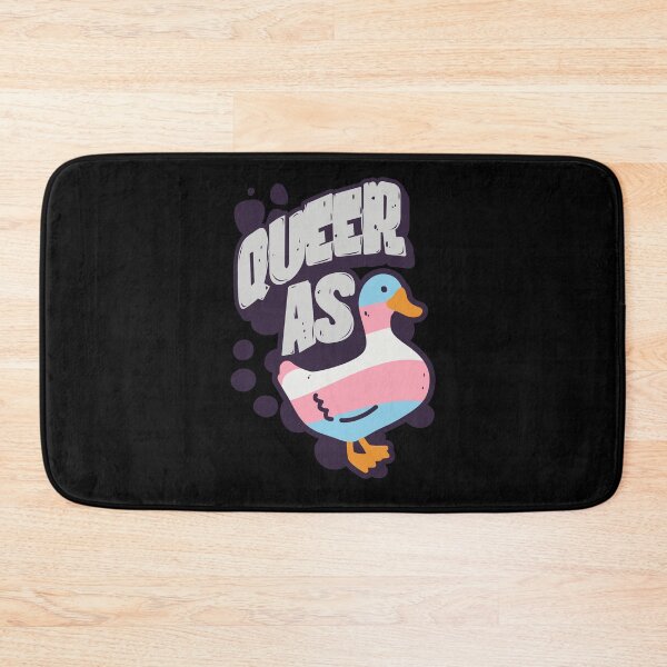 Item preview, Transgender Queer as Duck LGBT Pride Flag designed and sold by Clara Hollins.