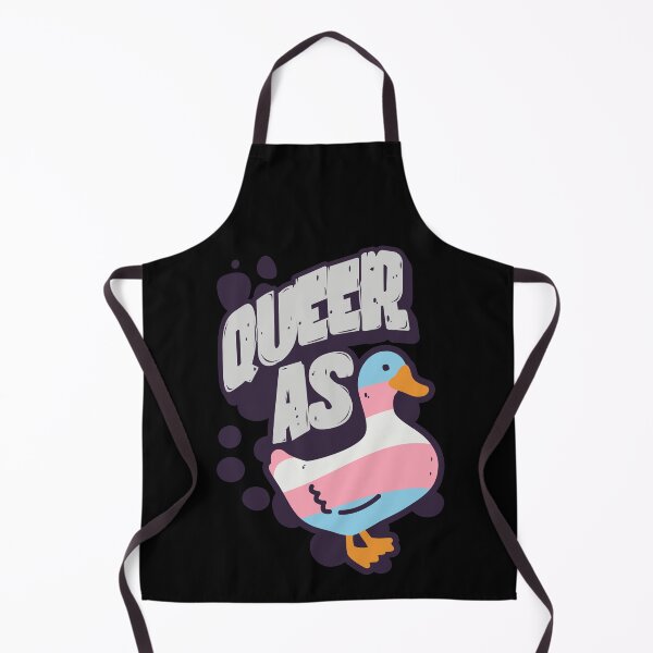 Item preview, Transgender Queer as Duck LGBT Pride Flag designed and sold by Clara Hollins.