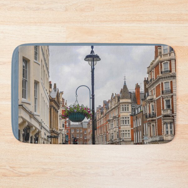 Item preview, UK. England. London. Street. Lamppost with the Basket of Flowers. designed and sold by vadim19.