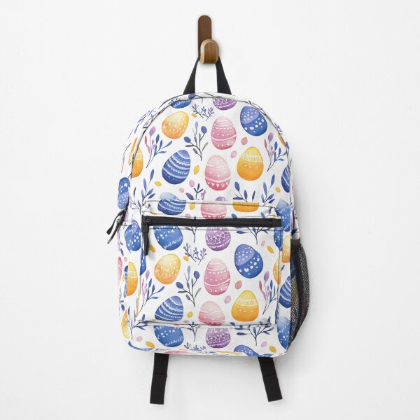 Item preview, Rainbow Watercolor Easter Egg Pattern designed and sold by Dewdrop & Fern.