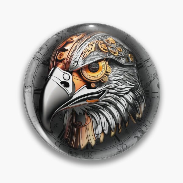 Item preview, Steampunk retro style Falcon designed and sold by Drone-tees.