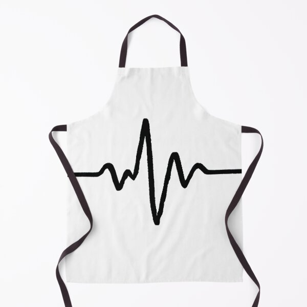Item preview, Minimalist Heartbeat Line Art – Abstract ECG Pulse Design designed and sold by Gold Turtle  Lina.