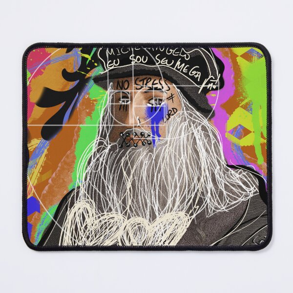 Item preview, Leonardo Pop – The Genius in Street Art Style designed and sold by Yluminna.