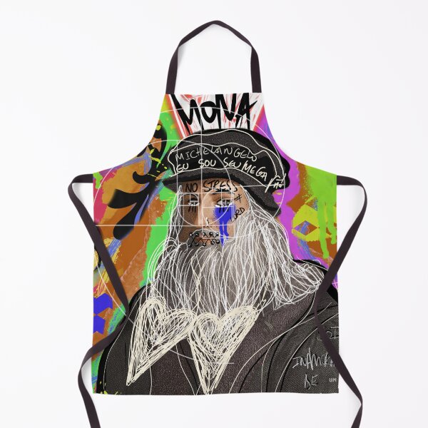 Item preview, Leonardo Pop – The Genius in Street Art Style designed and sold by Yluminna.