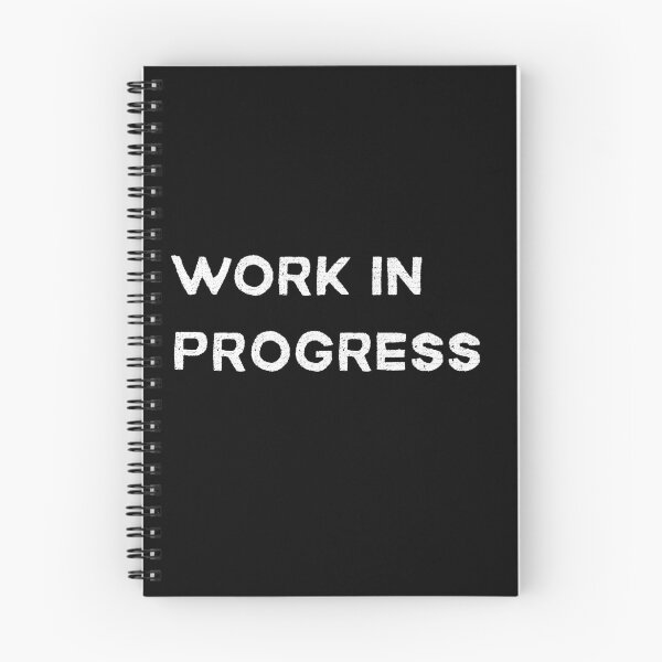 Item preview, Work in Progress – Funny Productivity and Life Humor Design designed and sold by corporateclimb.
