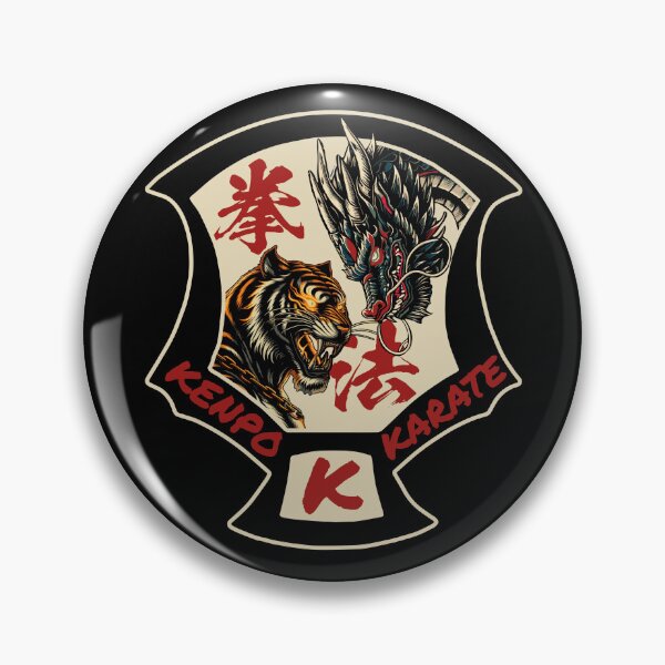 Item preview, Kenpo Karate Self Defense Tiger & Dragon Symbol designed and sold by MasterKlaw.