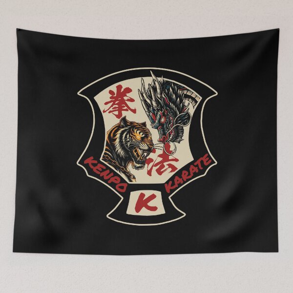 Item preview, Kenpo Karate Self Defense Tiger & Dragon Symbol designed and sold by MasterKlaw.