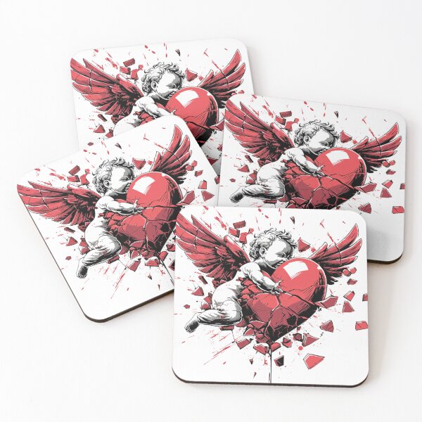 Item preview, Love wins Cupid with Hearts on Valentine  designed and sold by SplashPixel.