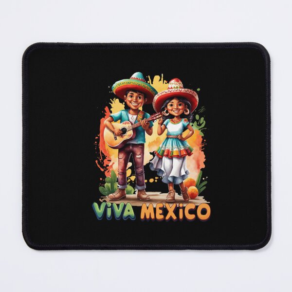 Item preview, Viva Mexico Boy Girl Maracas Guitar Mexican Independence designed and sold by Dressed For Duty.