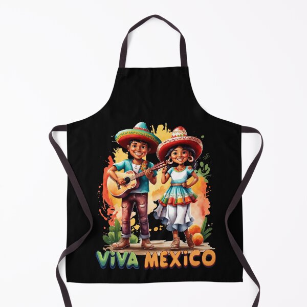 Item preview, Viva Mexico Boy Girl Maracas Guitar Mexican Independence designed and sold by Dressed For Duty.