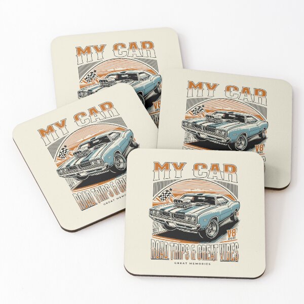 Item preview, Road trips and Great vibes car quotes designed and sold by santoshputhran.
