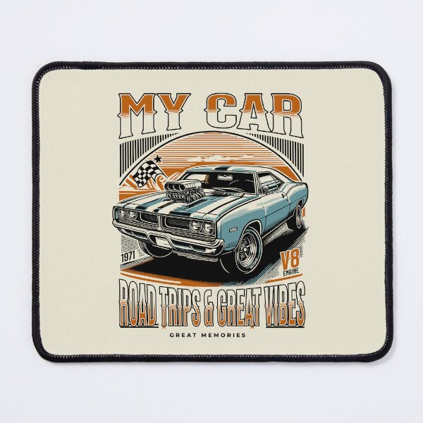 Item preview, Road trips and Great vibes car quotes designed and sold by santoshputhran.