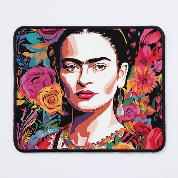 Item preview, Surreal Blossoms: Frida Kahlo Reimagined in Digital Splendor designed and sold by djovan.