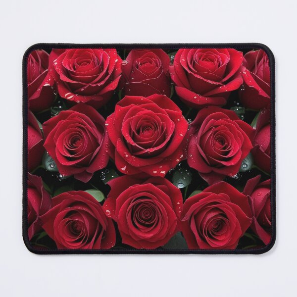 Item preview, valentines art pattern Floral Red roses Design ,valentine roses ,roses pattern,Valentines Day Pattern,valentines wallpaper designed and sold by Expressions-Sel.