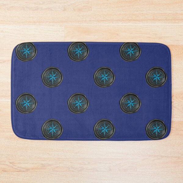 Item preview, Wax Seal - Compass, black/blue designed and sold by Elinda96.