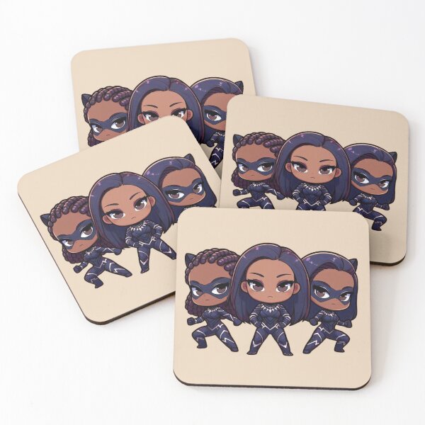 Item preview, Female Black Panther Chibi designed and sold by Myra365Art.