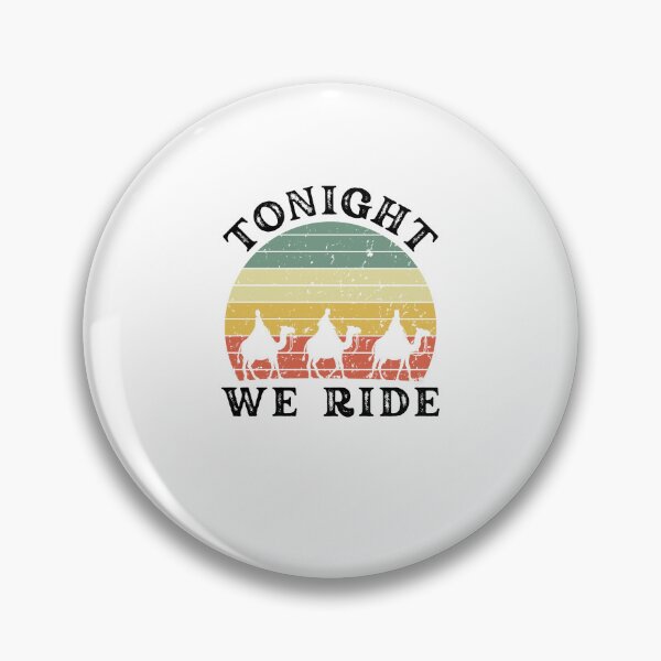 Item preview, Tonight we ride Epiphany Three Wise Men retro joke designed and sold by snowry.