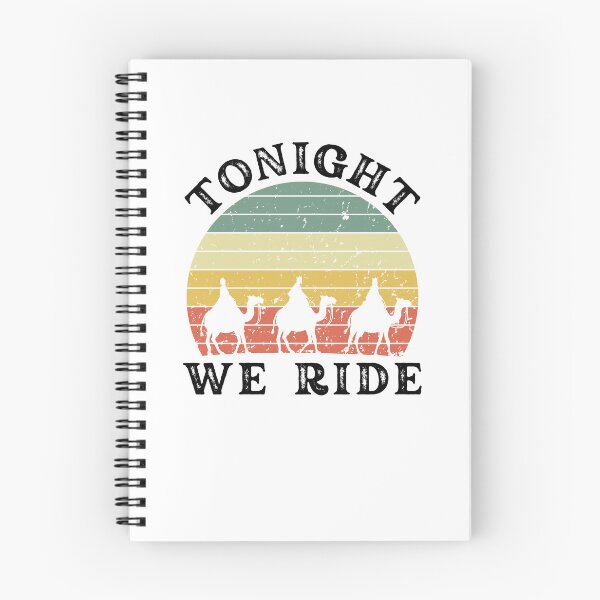 Item preview, Tonight we ride Epiphany Three Wise Men retro joke designed and sold by snowry.