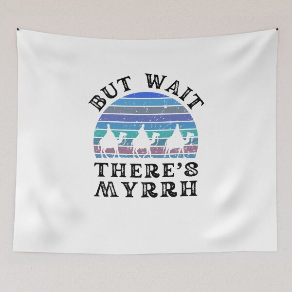 Item preview, But Wait There's Myrrh Epiphany Three Wise Men winter retro designed and sold by snowry.