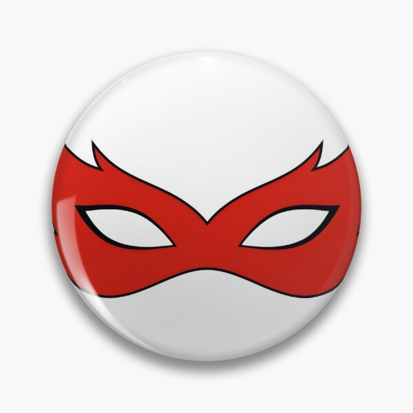 Item preview, Dynamic Red Mask - Speed-Inspired Design designed and sold by MarVan-Prints.