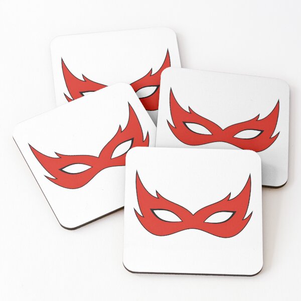 Item preview, Dynamic Red Mask - Speed-Inspired Design designed and sold by MarVan-Prints.