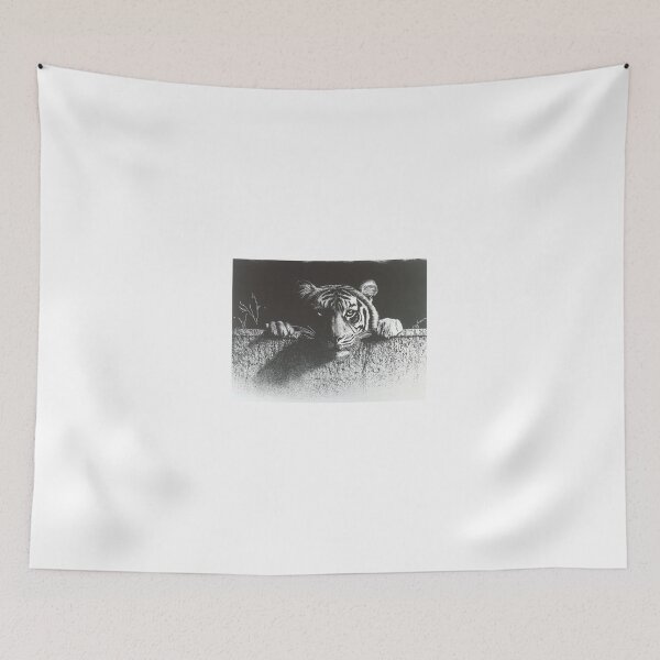 Item preview, Tiger Over the Wall designed and sold by Jayo82.