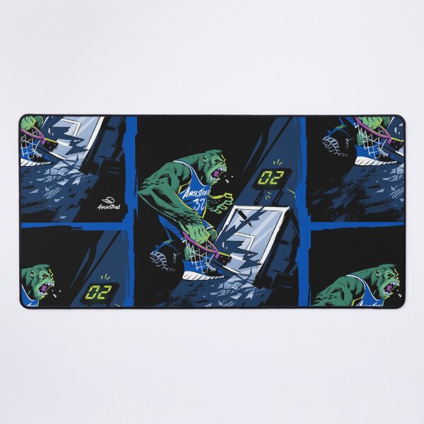 Item preview, Shaq smashes basketball backboards like a superpowered beast designed and sold by Ancestral-Shop.