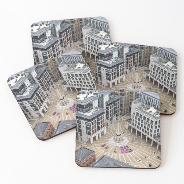 Item preview, UK. England. London. Monument to the Great Fire of London. View from the top of the Cathedral. designed and sold by vadim19.