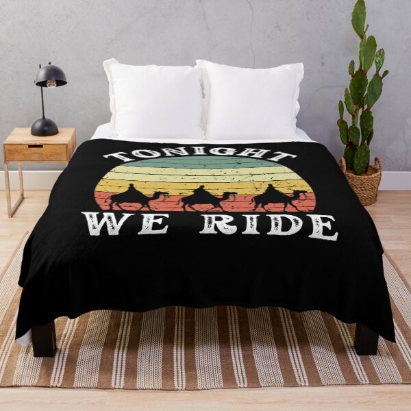Item preview, Tonight we ride Epiphany Three Wise Men retro humor designed and sold by snowry.