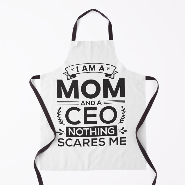 Item preview, "Mom & CEO – Leading with Power and Grace" Funny Boss Mom Design designed and sold by ‘Nothing Scares Me’ Store.