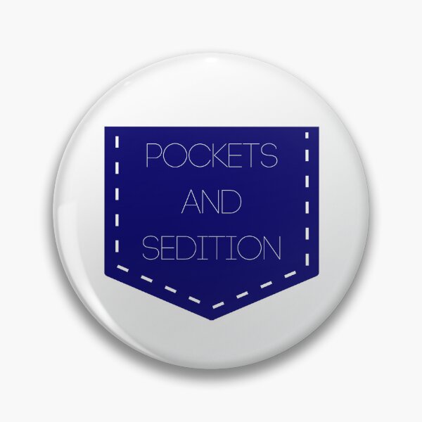 Item preview, pockets and sedition, blue designed and sold by kbtcrafts.