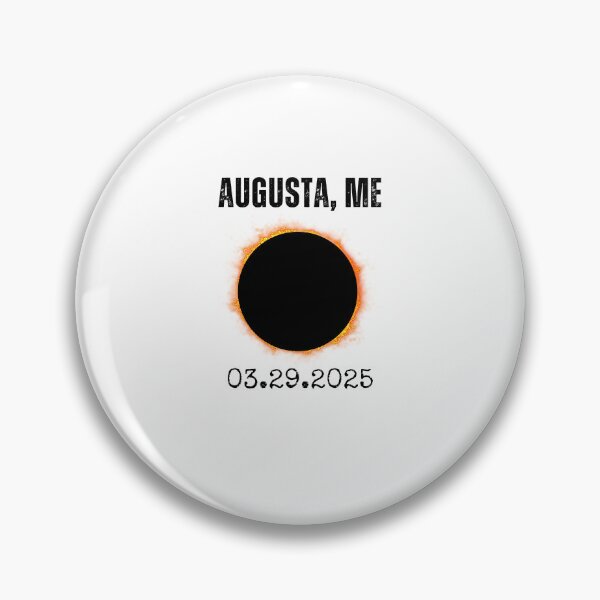 Artikelvorschau, Augusta, ME Sonnenfinsternis 2025 29.03.25 Astronomie-Fans entworfen und verkauft von snowry.