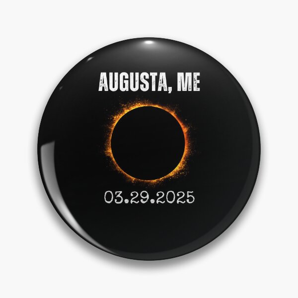 Artikelvorschau, Augusta, ME Sonnenfinsternis 2025 29.03.25 coole Astronomie-Fans entworfen und verkauft von snowry.