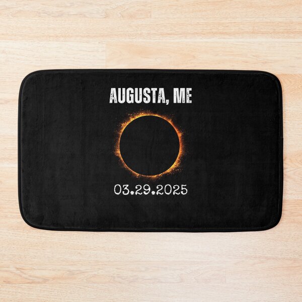 Item preview, Augusta, ME Solar Eclipse 2025 03.29.25 cool astronomy fans designed and sold by snowry.