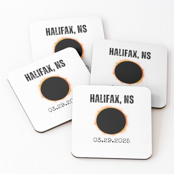 Aperçu de l'œuvre Halifax, NS Éclipse solaire 2025 29/03/25 amateurs d'astronomie créée et vendue par snowry.